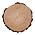 Garden Wooden Stepping Stones Outdoor 10.62X10.62X0.74In Wood Step for Backyard Decor Pathway Landscaping Decorative Garden Ornaments - Image 7