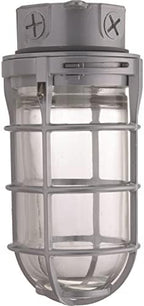 Lithonia Lighting Incandescent Vapor Tight Jelly Jar Light 150W 120V Grey - Image 5