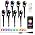 VTimes 8pcs Smart RGBW Landscape Lights IP65 Waterproof Outdoor SpotLights - Image 7