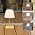 Cordless Table lamp, Outdoor Battery Operated Rechargeable Desk lamp,Waterproof Shower Lamp,4000mAh LED 3 Colors Dimmable Touch Lamps for Camping Patio Courtyard Bedroom-Wood - Image 7