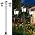 72 Inch Solar Lamp Post Light Outdoor, Triple Head Waterproof LED for Driveway Garden Patio Yard Pathway - Image 7
